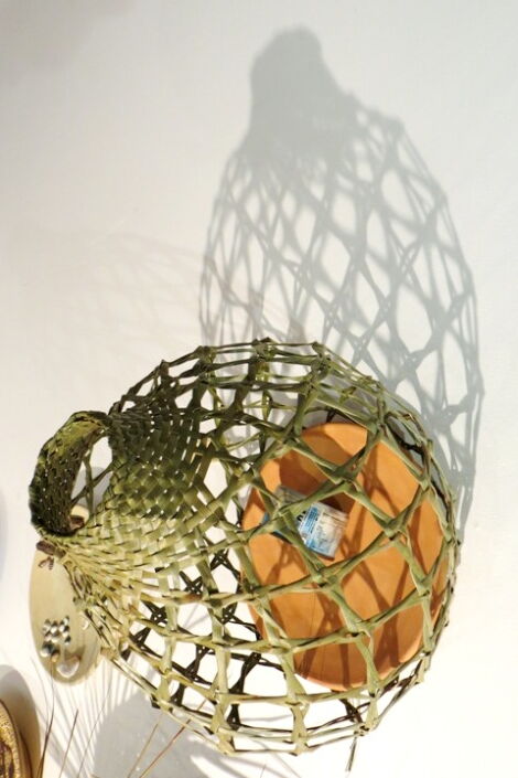 AllFlax by Wendy Naepflin - multimedia - Quarry Arts Great Plate AllFlax by Wendy Naepflin - multimedia