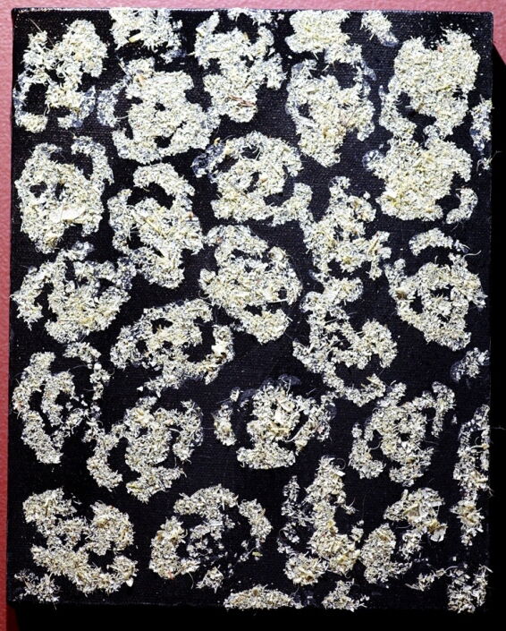 AllFlax by Wendy Naepflin - multimedia - flax fibre painting AllFlax by Wendy Naepflin - multimedia - flax fibre painting