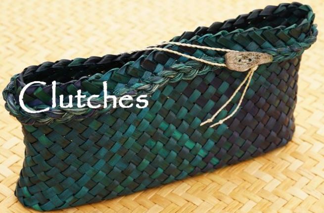 AllFlax - contemporary flax weaving: clutches