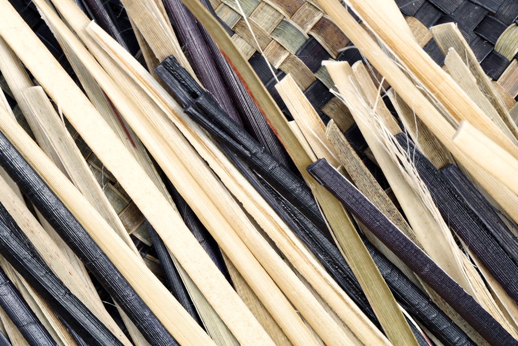 AllFlax: cut and prepared flax blades ready for weaving