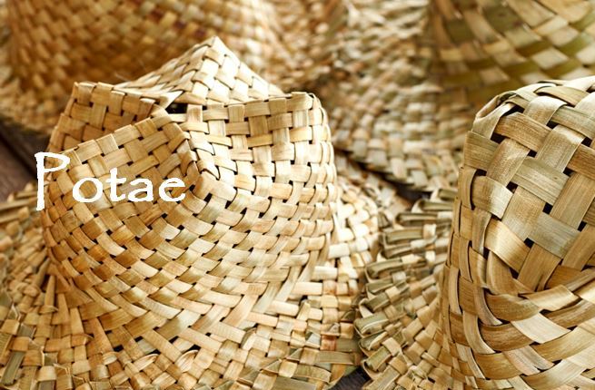 AllFlax - traditional flax weaving: potae hats