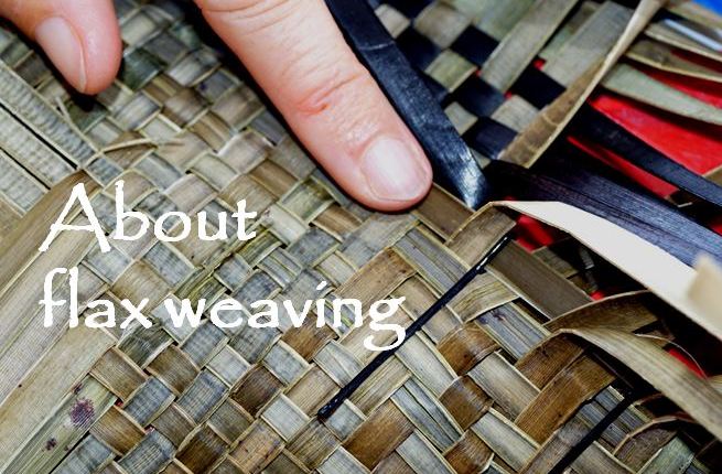 What is flax weaving?